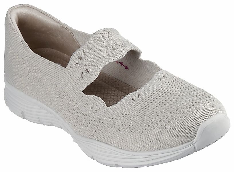 Skechers Slip-On Sneaker "SEAGER-CUTE N COY", Mary-Jane, Klettschuh mit Mem günstig online kaufen
