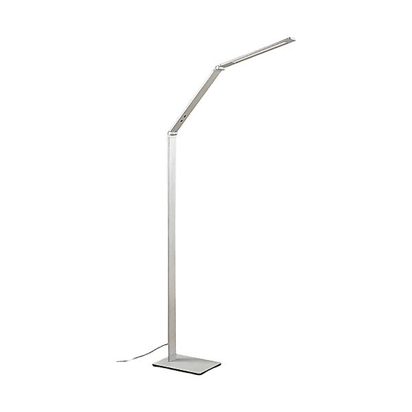Lucande LED Stehlampe Nicano 9621660 Dimmbar Modern in Alu aus Aluminium 1- günstig online kaufen