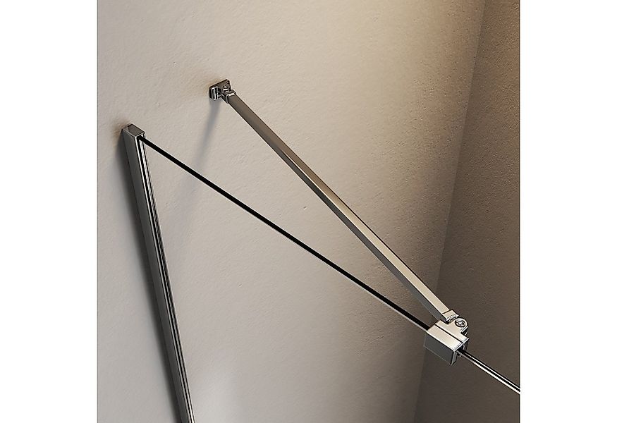 Hopibath Duschwand-Stabilisationsstange Chrom Haltestange Duschwand 50cm fü günstig online kaufen