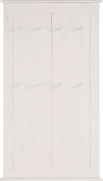 Home affaire Garderobenpaneel "Indra", aus massiver Kiefer, FSC, 8 Haken, d günstig online kaufen