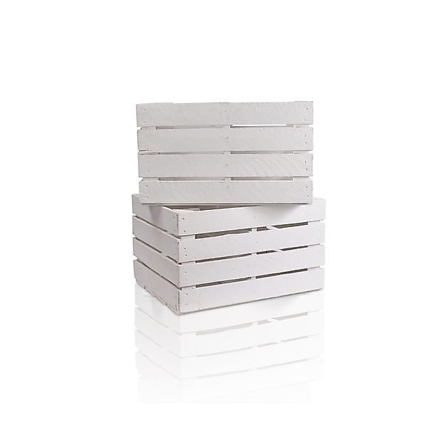 CHICCIE Holzkiste Regale Weiß 50x40x30cm - günstig online kaufen