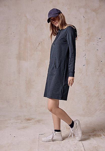 CECIL Midikleid langarm, mit Nadelstreifen und günstig online kaufen