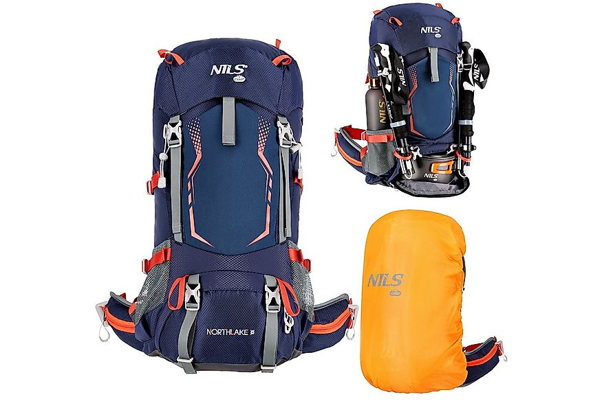 NILS CAMP Trekkingrucksack Wanderrucksack "Northlake" Outdoor Rucksack 30L+ günstig online kaufen