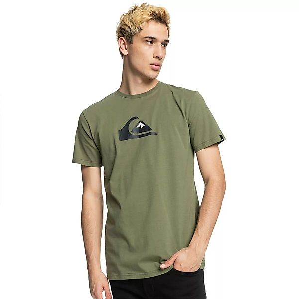 Quiksilver Comp Logo Kurzärmeliges T-shirt XS Four Leaf Clover günstig online kaufen