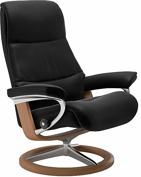 Stressless Relaxsessel "View" Set, Relaxsessel mit Hocker, mit Signature Ba günstig online kaufen