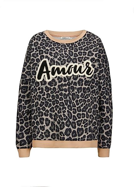 Codello Sweatshirt Codello Sweatshirt LEO ALLOVER AMOUR günstig online kaufen
