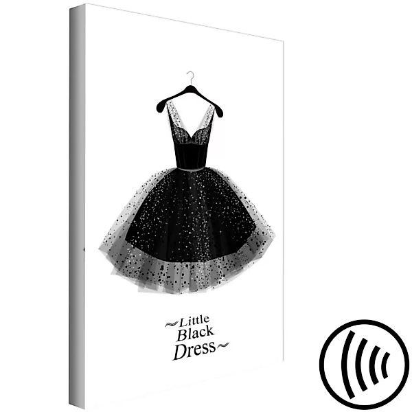 Leinwandbild Little Black Dress (1 Part) Vertical XXL günstig online kaufen