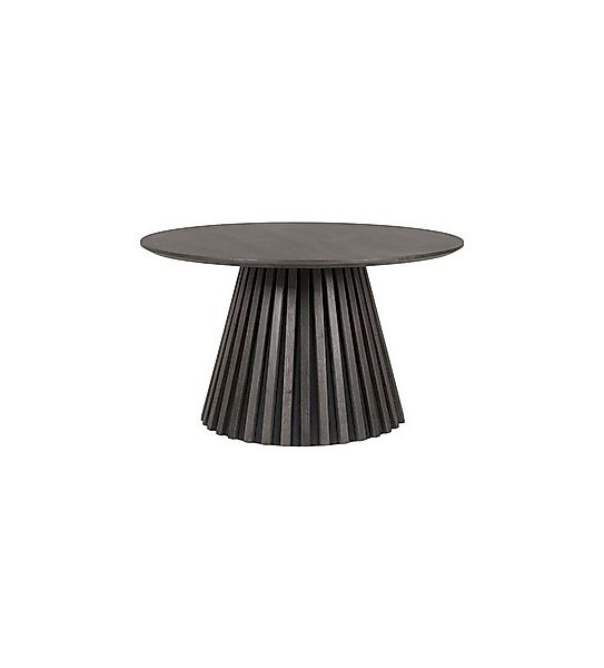 faee Couchtisch Lagom, rund, aus Eiche furniert schwarz, Gestell mit Lamell günstig online kaufen