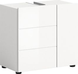 welltime Waschbeckenunterschrank "BIEL, TOPSELLER, Breite 60 cm, 1 Tür, 2 F günstig online kaufen