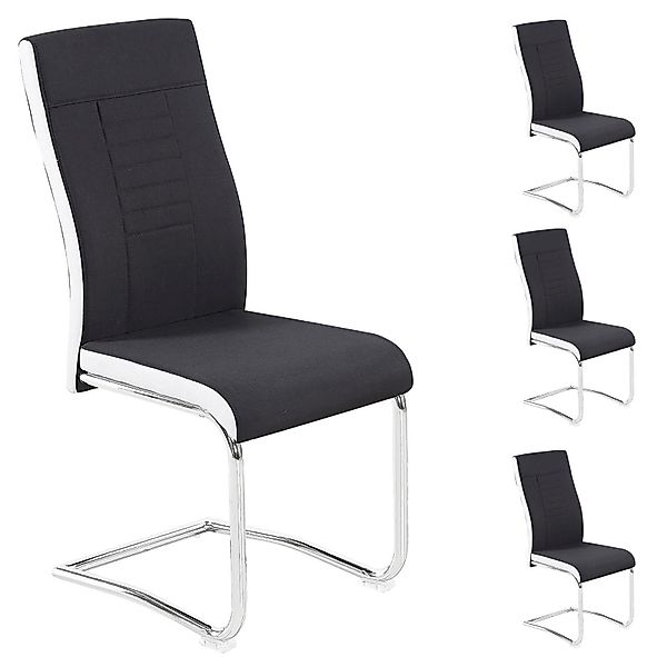 CARO-Möbel Esszimmerstuhl ALBA (4 St), Küchen günstig online kaufen
