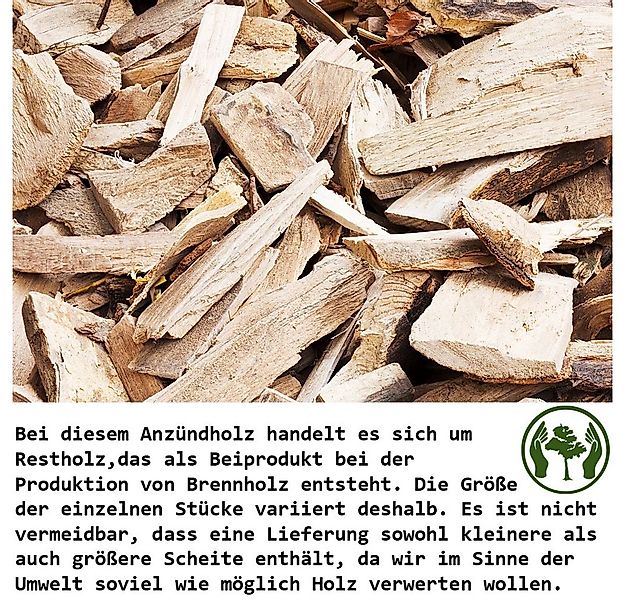 Flameup Kaminholz Holz Anzündholz Kamin Brennholz Buche 20 kg Kaminholz Anf günstig online kaufen