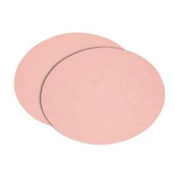 Platzset 2er-Set 'tableMAT' rosé oval günstig online kaufen