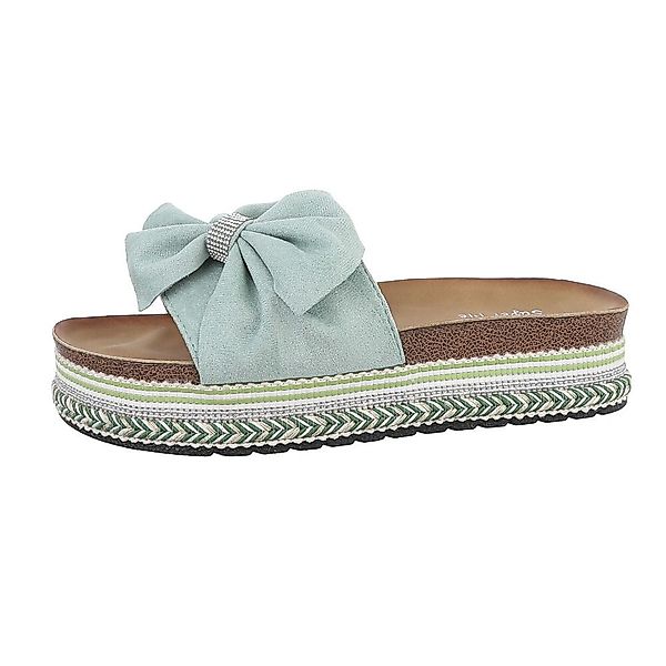 Ital-Design Damen Mules Freizeit Plateausandaletten (86017144) günstig online kaufen