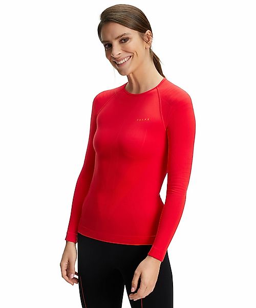 FALKE Damen Langarmshirt Warm, XL, Pink, Uni, 39111-861605 günstig online kaufen
