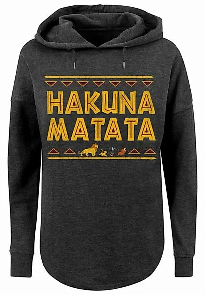 F4NT4STIC Kapuzenpullover "Damen The Lion King Hakuna Matata with Ladies Ov günstig online kaufen