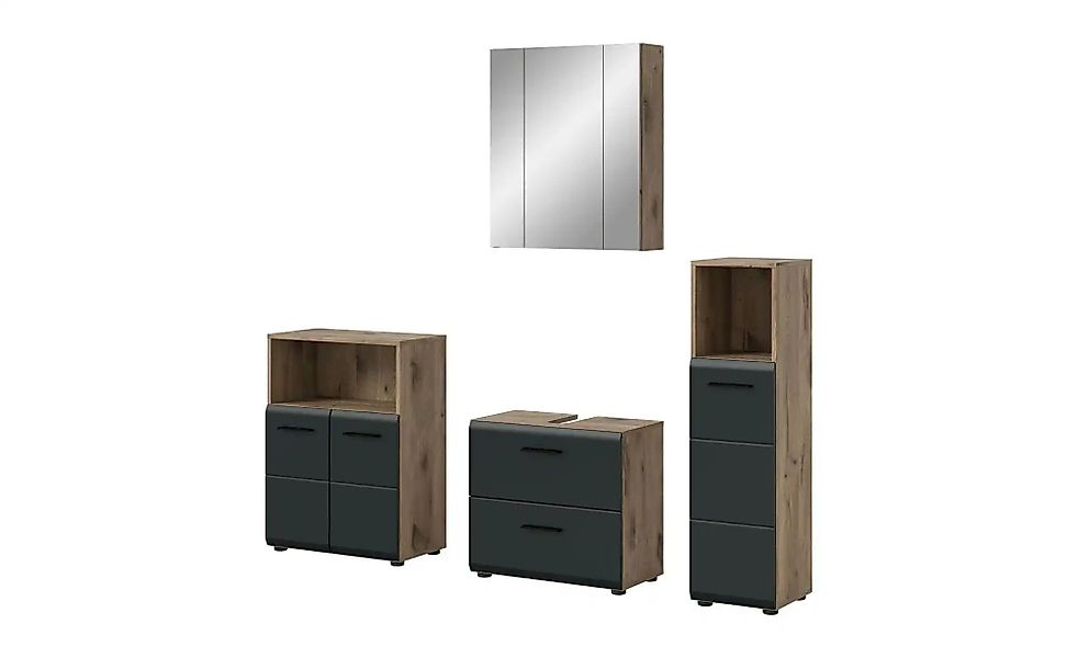 Badkombination  Igelsbachsee ¦ holzfarben ¦ Maße (cm): B: 180 H: 185 Schrän günstig online kaufen