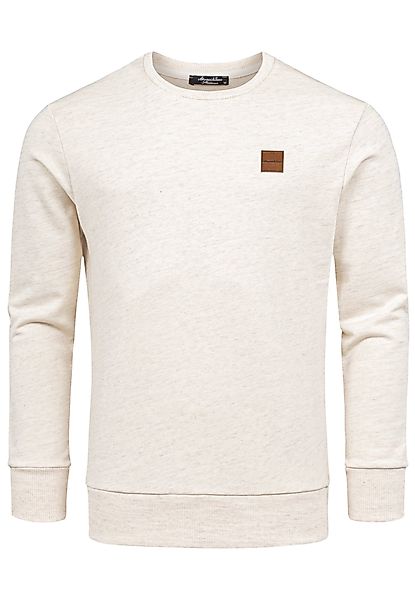 Amaci&Sons Sweatshirt DURHAM Sweatshirt mit Rundhalsausschnitt günstig online kaufen