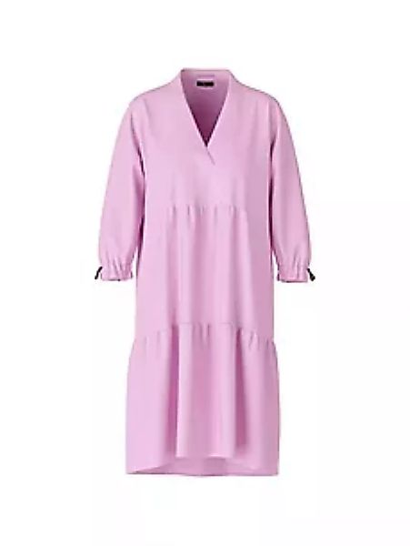 Kleid tiefem V-Ausschnitt Marc Cain rosé günstig online kaufen