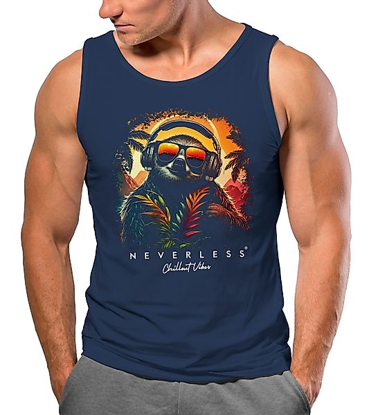 Neverless Tanktop Herren Tank-Top Musik DJ günstig online kaufen