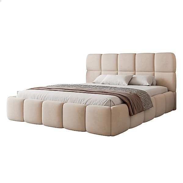 yourhouse24 Polsterbett Cloud Doppelbett Bettgestell Lattenrost günstig online kaufen