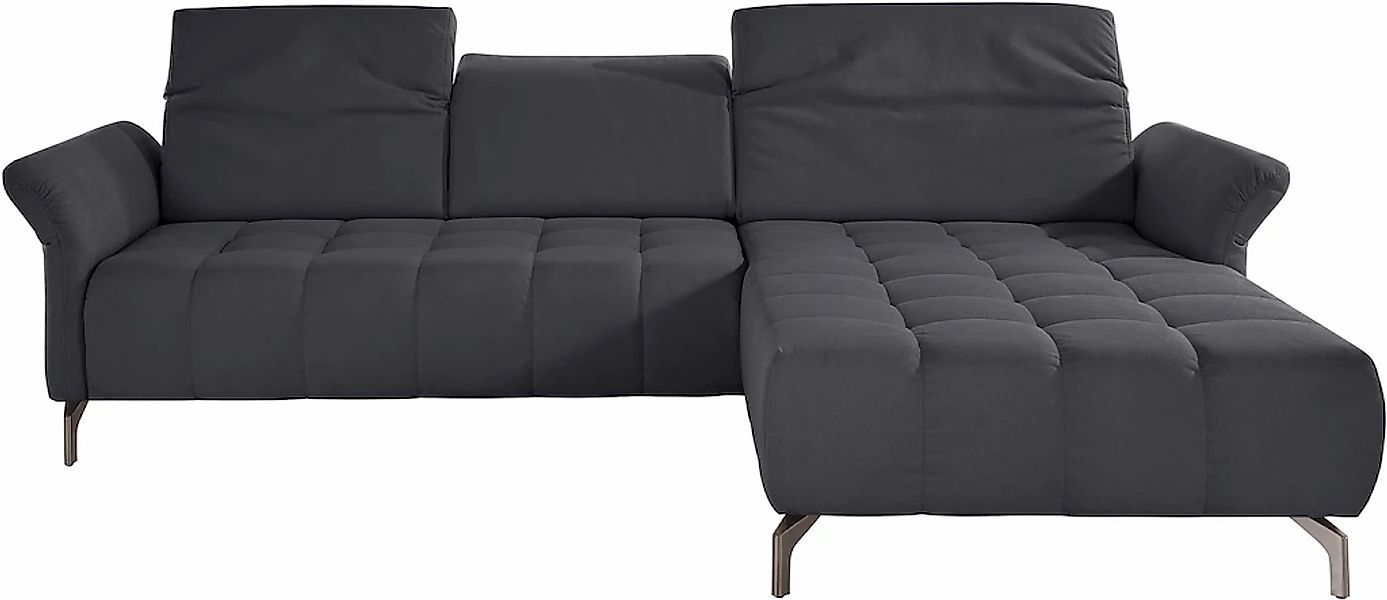 INOSIGN Ecksofa »Fresh L-Form«, Federkern, wahlweise Kopfteilverstellung un günstig online kaufen