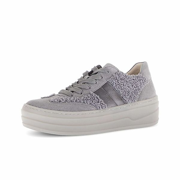 Gabor Sneaker "Sneaker low Materialmix Leder/Lederimitat" günstig online kaufen