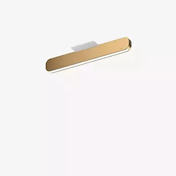 Occhio Mito Alto 40 Up Narrow Deckenleuchte LED, Kopf bronze/Abdeckung weiß günstig online kaufen