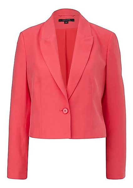 Comma Blusenblazer Kurzblazer mit Piquéstruktur günstig online kaufen