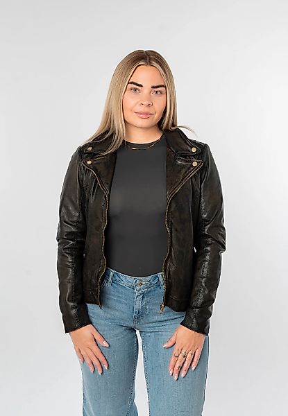 Mauritius Lederjacke "MWEvina" mit Reverskragen günstig online kaufen