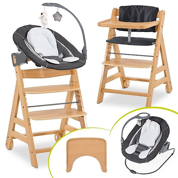 Hauck Hochstuhl Alpha Move Natur Newborn günstig online kaufen