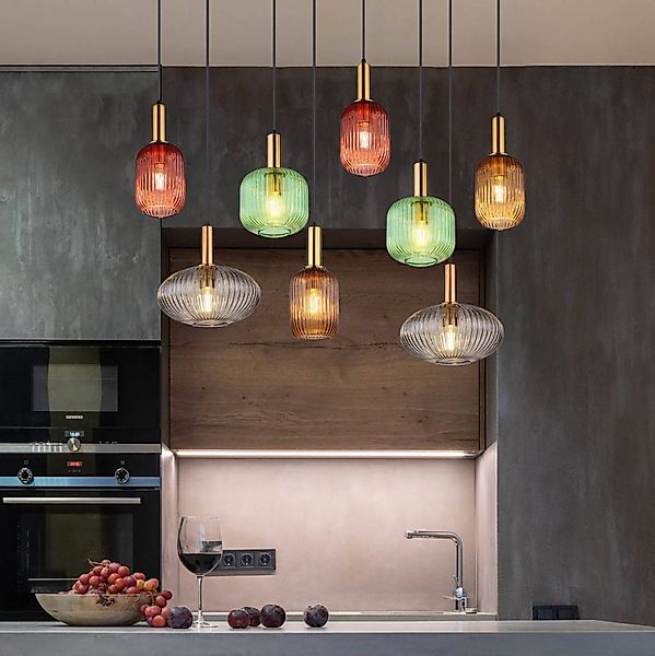 GLOBO LIGHTING Hängeleuchte, Leuchtmittel nicht inklusive, günstig online kaufen