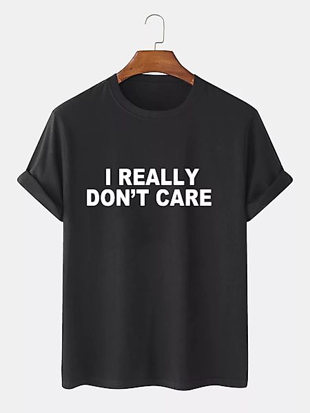 Mens Funny Slogans Kurzarm 100% Baumwolle Basic T-Shirts günstig online kaufen