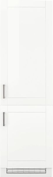 KOCHSTATION Kühlumbauschrank "KS-Tinnum", 60 cm breit, 200 cm hoch, Metallg günstig online kaufen