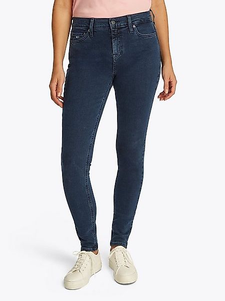 Tommy Jeans Skinny-fit-Jeans "NORA MR SKNY", mit Waschung, mit Logo-Badge günstig online kaufen