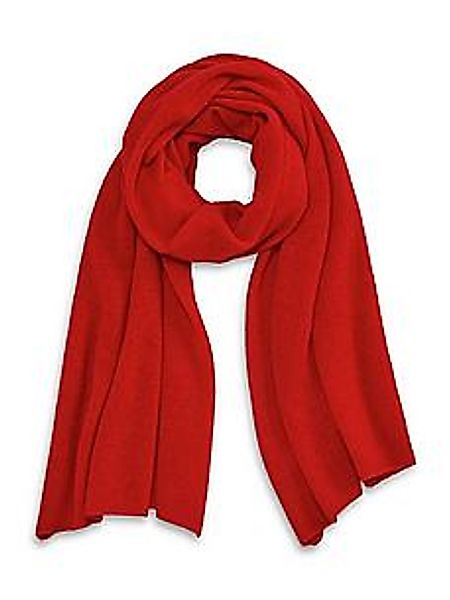 Strickschal Peter Hahn rot günstig online kaufen