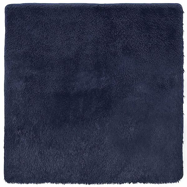 vidaXL Teppich Shaggy Hochflor NAVARRA Marineblau 120x120 cm Polyester 4102 günstig online kaufen