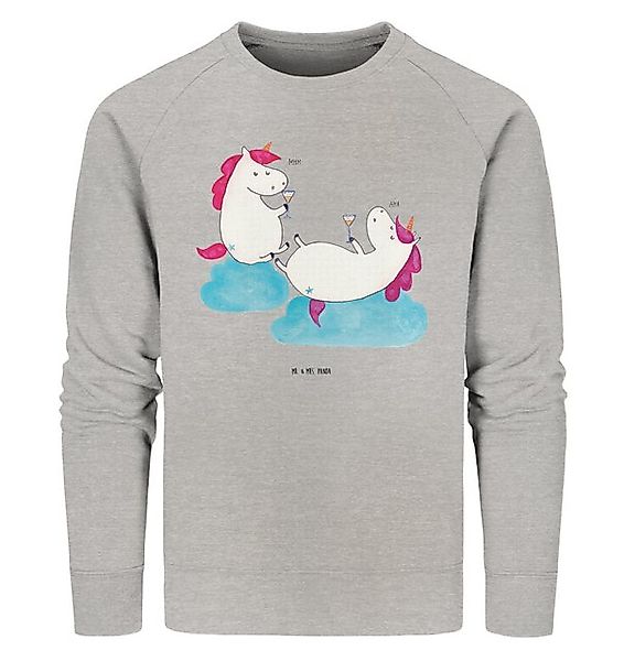 Mr. & Mrs. Panda Longpullover Einhorn Sekt Größe XXL - Heather Grey - Gesch günstig online kaufen