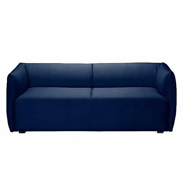 home24 Fredriks Sofa Grady I 3-Sitzer Dunkelblau Webstoff 191x70x78 cm (BxH günstig online kaufen