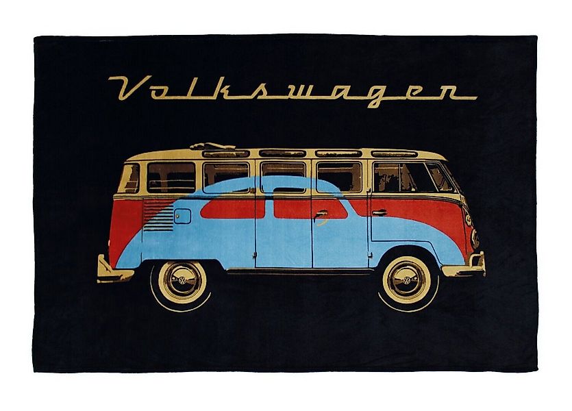 Wohndecke von Volkswagen (150x200cm), VW Collection by BRISA, weiche Kusche günstig online kaufen