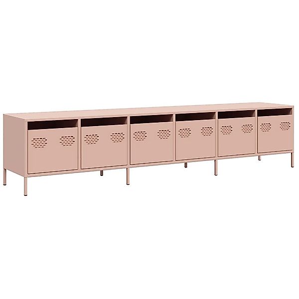 vidaXL TV-Schrank Rosa 202x39x43,5 cm Kaltgewalzter Stahl 3307150 günstig online kaufen