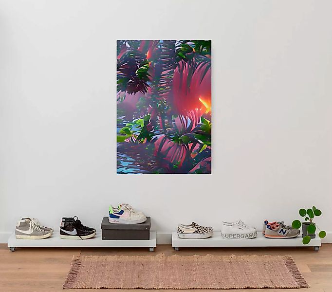 Komar Leinwandbild »Rockabilly«, (1 St.), 40x60 cm (Breite x Höhe), Keilrah günstig online kaufen