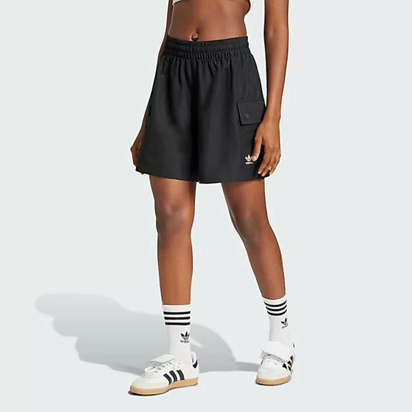 adidas Originals Shorts ESSENTIALS WOVEN HIGH-WAIST CARGOSHORTS günstig online kaufen