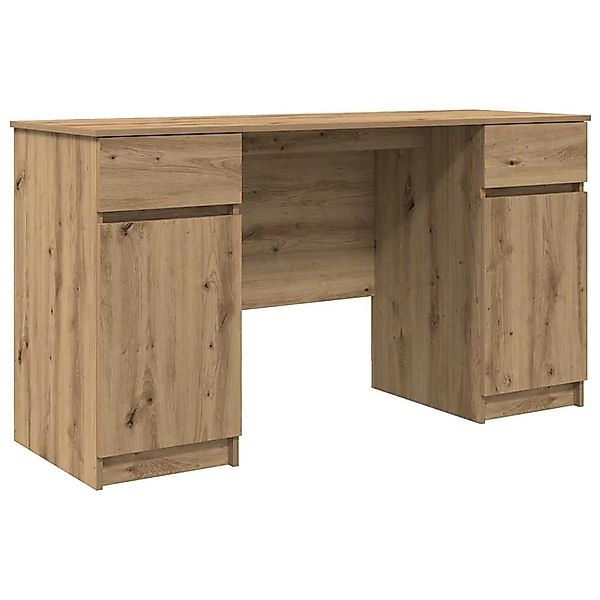 vidaXL Schreibtisch Artisan-Eiche 140 x 49 x 76 cm Holzwerkstoff 3328515 günstig online kaufen