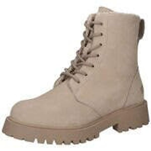 Apple of Eden Schnürstiefelette Damen beige günstig online kaufen