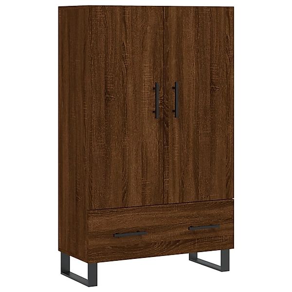 vidaXL Highboard Braun Eichen-Optik 69,5x31x115 cm Holzwerkstoff 828267 günstig online kaufen