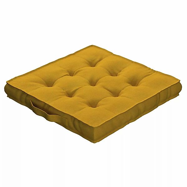 Sitzkissen Jacob mit Handgriff, senffarbe, 40 x 40 x 6 cm, Etna (705-04) günstig online kaufen