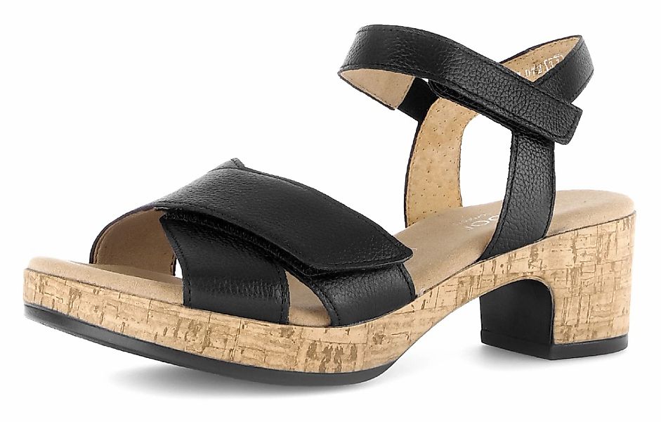 Gabor Sandalette "KRETA", Blockabsatz, Sommerschuh, Sandale in Bequemweite günstig online kaufen