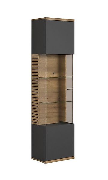 trendteam Vitrine (Vitrine) Vitrinenschrank Hochschrank mit Glasböden 51x20 günstig online kaufen