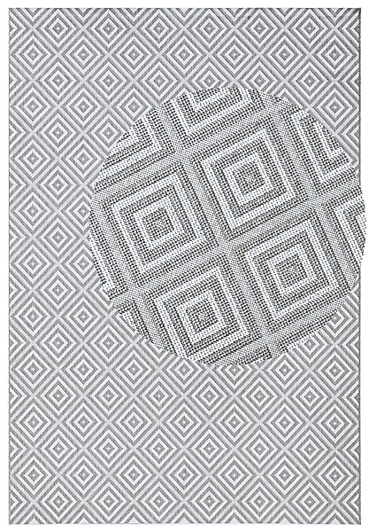 NORTHRUGS Teppich »Karo«, rechteckig, 8 mm Höhe, In- & Outdoor, Läufer, Wet günstig online kaufen