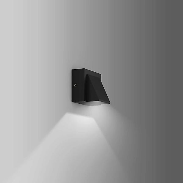 RZB Lighting LED-Wandleuchte HB 105 LED/3W-3000K 80x66x75,Down - 6119840031 günstig online kaufen